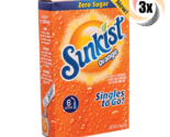3x Packs Sunkist Singles To Go Orange Drink Mix ( 6 Packets Each ) .74oz - $10.61