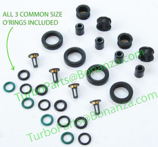 HONDA ACURA FUEL INJECTOR REBUILD REPAIR KIT 1.5 1.6 1.8 2.3 O-RINGS FIL... - $28.12 CAD