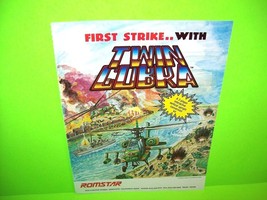 Twin Cobra 1988 Original Magazine AD For Video Arcade Game Retro Promo Art - £11.20 GBP