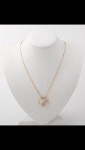Single Clover Mother of Pearl Necklace - $45.00