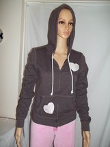 Victoria&#39;s Secret PINK Womans&#39; Hoodie-Brown/White/Pink-Size: Small-Pre-O... - £12.60 GBP
