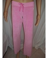 Victoria&#39;s Secret PINK Velour Pants - Color: Pink - Size: Small - £11.70 GBP