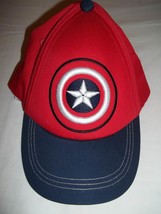 Captain America Hat/Cap - Adult Size: One Size - NWT - £8.78 GBP