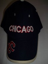 Vintage Chicago Cap/Hat - Blue,Red,White-Adult One Size - $12.99