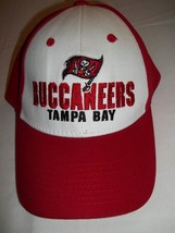 Tampa Bay Bucaneers Red and White Cap/Hat - Adult One Size-NWOT - £10.38 GBP