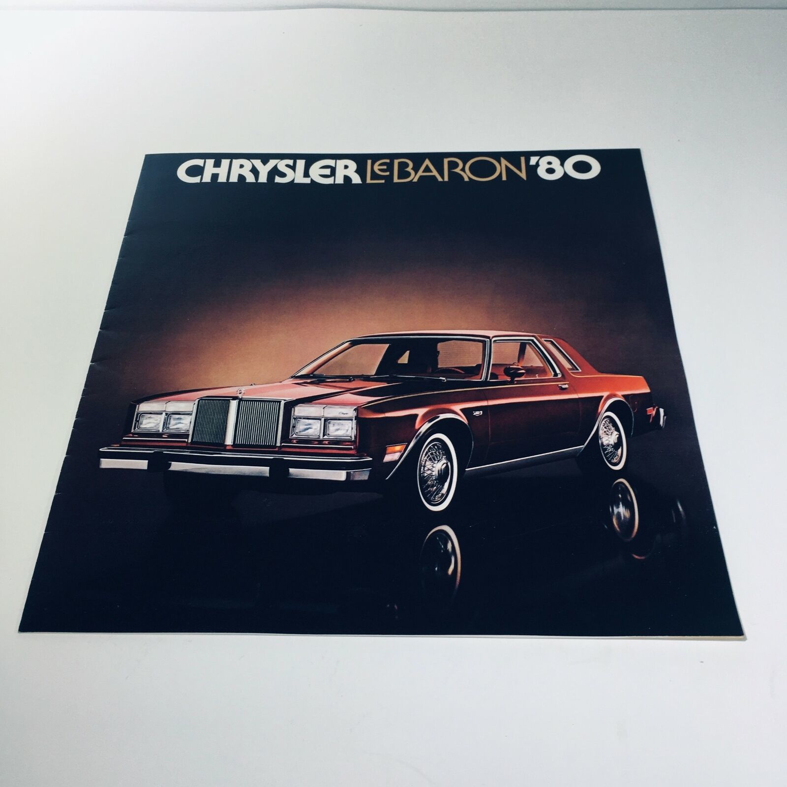 1980 Chrysler LeBaron Four-Door Medallion MOPAR Parts Car Sale Brochure - £9.55 GBP