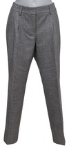 Akris Punto Grey Pants Straight Leg Wool Pleated Sz Us 10 F 42 - £106.31 GBP