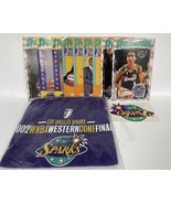 Los Angeles Sparks WNBA Souvenir Lot of (11) Items - Programs, T-Shirt, ... - £15.62 GBP