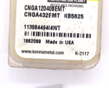 KENNAMETAL Turning Insert CNGA120408EMT Cubic Boron Nitride - $69.99