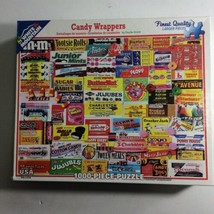&quot;Candy Wrappers&quot; - 1000 Piece JIGSAW PUZZLE - Used - White Mountain - $6.76