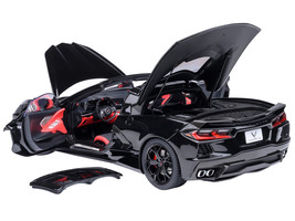 2020 Chevrolet Corvette C8 Stingray Black 1/18 Model Car by Autoart - $274.60