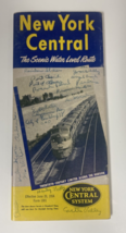 New York Central System 1954 Scenic Water Level Route - $9.85