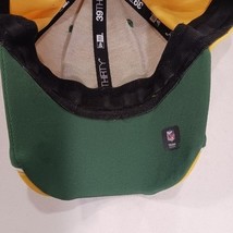 New Era NFL Green Bay Packers Men's Back Fitted Yellow Baseball Cap Hat Sz L/XL image 7