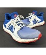 4th July Mens Running Shoes 7.5 Adidas Endless Energy Boost Blue White - £28.21 GBP