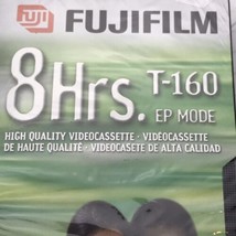 New Sealed Fujifilm Vhs T-160 Ep Mode 8-Hour Videocassette Tape - £9.86 GBP