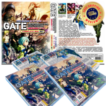 GATE Jieitai Kanochi Nite, Kaku Tatakaeri Season 1+2 Anime Dvd English Subtitle - £25.50 GBP