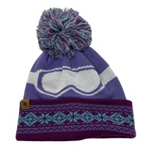 Locale Outdoor Sugarplum Goggle Pom Beanie Hat Youth OS New NWT - £11.59 GBP