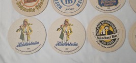 Lot of  18 Mixed Vintage German Beer Coaster Mats Hacker-Pschorr Bavaria - £21.23 GBP