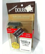 Vtg SEALED Personna Double II Edge Twin Blade Shaving System Razor + 5 B... - €32,02 EUR