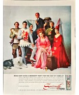 SMIRNOFF-The Greatest Name In Vodka - Cast of Camelot -1961 Vintage Prin... - $13.88 CAD