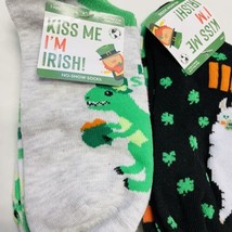 ST. PATRICKS DAY socks 9 Pairs Llama Clovers Leprechaun Hats Dinos Irish... - $16.82
