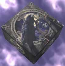 Haunted Spell Keeper Align Bond Seal Spirits Magickals Mirror Raven Cassia4 - $21.23