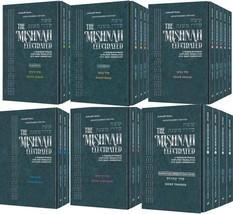 Artscroll Elucidated Mishnah Complete 65 Volume Mishnayos Set Pocket Size - £251.86 GBP
