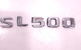 2005 MERCEDES BENZ SL500 REAR NAME PLATE EMBLEM GENUINE OEM PART - $369.20 MXN