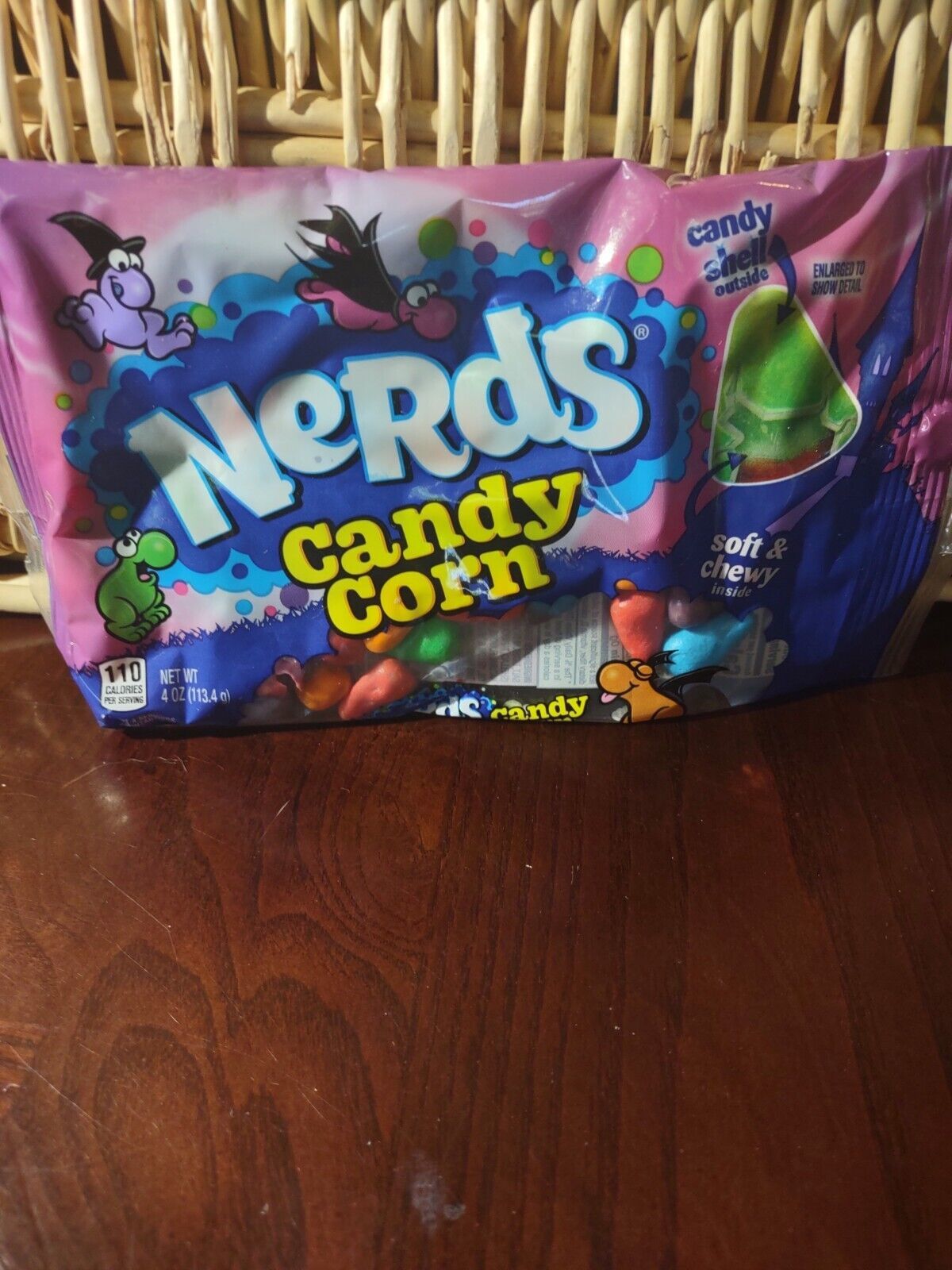 Nerds CANDY CORN Soft & Chewy Candy Fall Halloween -1ea 4oz Bag-Brand New-SHIP24 - $29.58