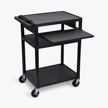 289-LP34LE-B 34&quot;H AV Cart - - $11,476.33 MXN