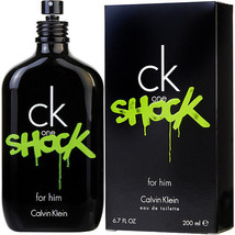CK ONE SHOCK by Calvin Klein EDT SPRAY 6.7 OZ - $45.00