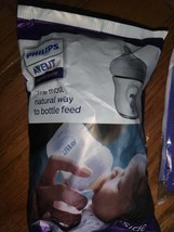 Lot Of 3 Philips Avent Natural Baby Bottles 4 Oz, Bonus Special Gift Inside - $10.00