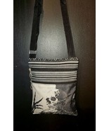 Canvas Crossbody Bag With Skull Medium Size Lightweight - $14.00