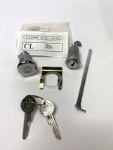 67 Camaro With Late Design Trunk, Glove Box Lock Set Kit Oval Round GM Keys - £27.05 GBP