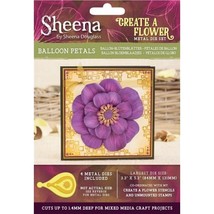Sheena By Sheena Douglass Great A Flower Metal Die Set - Balloon Petals - $24.95