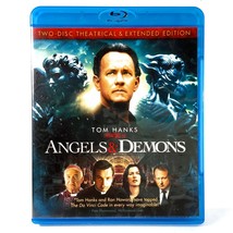 Angels &amp; Demons (3-Blu-ray Set, 2009, Theatrical &amp; Extended Ed) Like New ! - £6.02 GBP