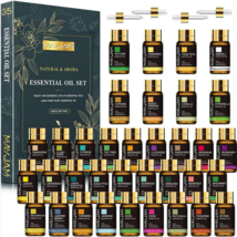 Set, 35x5ml Essential Oil Gift Set, Pure Essential Oils For Diffusers   - £47.54 GBP