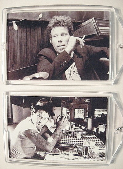 TOM WAITS KEY CHAIN COFFEE &amp; CIGARETTES DINER KEY RING RAINDOGS RARE KEY... - $7.99