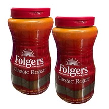 2 packs Folgers Classic Roast Instant Coffee  (16 oz.)-Free Shipping- - £24.18 GBP