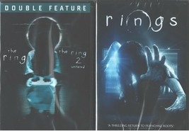 RING 1-2-3 (Trilogy) Rings-Naomi Watts-Simon Baker-Horror Classics-NEW 3 WS DVD  - £15.02 GBP