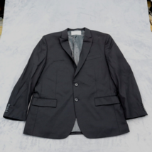 Egara Jackets Mens 46 Black Blazer Slim Fit Tweed Double Vented Sport Co... - £31.63 GBP