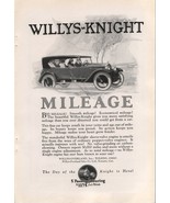 Willys Knight Side 1 French Line  Side 2 Ad 6.5 x 10 - £4.47 GBP