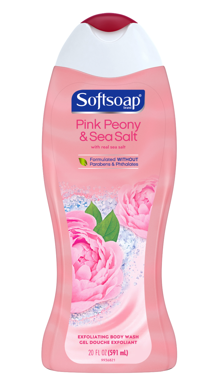 Softsoap Moisturizing Body Wash, Pink Peony & Sea Salt, 20 Ounce - £6.25 GBP