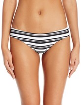 MINKPINK Women&#39;s Show Your Stripes Boyleg Swim Bikini Bottom, XS - £19.28 GBP