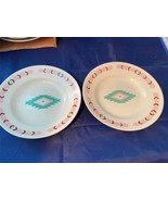 NOS Meiwa Aztec Table Art Set of 2 Pc Soup Bowls NEW Southwestern - €31,95 EUR