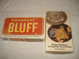 Vintage 1972 Waterworks 1975 Arkansas Bluff game lot complete - £11.86 GBP