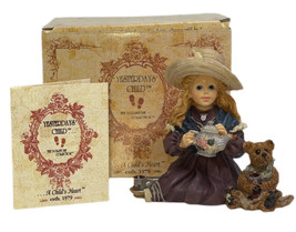 Boyds Bears Yesterdays&#39; Child Whitney with Wilson...Tea Party 1995 1st Edition - £6.89 GBP