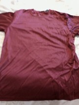 Bagazio Burgundy 2XL Polyester T Shirt Soft short sleeve - £3.73 GBP