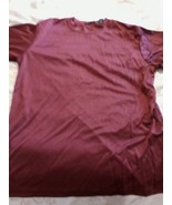 Bagazio Burgundy 2XL Polyester T Shirt Soft short sleeve - $4.99