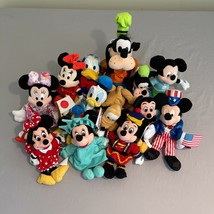 Disney Mickey &amp; Friends Minnie Donald Goofy Pluto FAB FIVE Lot Plush Stuffed Ani - £55.30 GBP